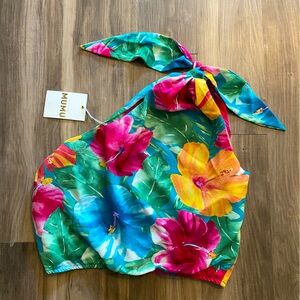 NWT Show Me Your Mumu Heyday One Shoulder Floral Top